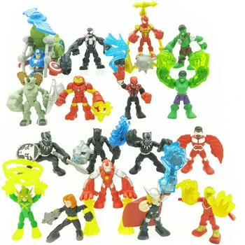 Hasbro Marvel Figura de Ação Genuína Q a Série Os Vingadores Homem de Ferro, homem-Aranha, Batman Móveis Ornamento Modelo de Brinquedo